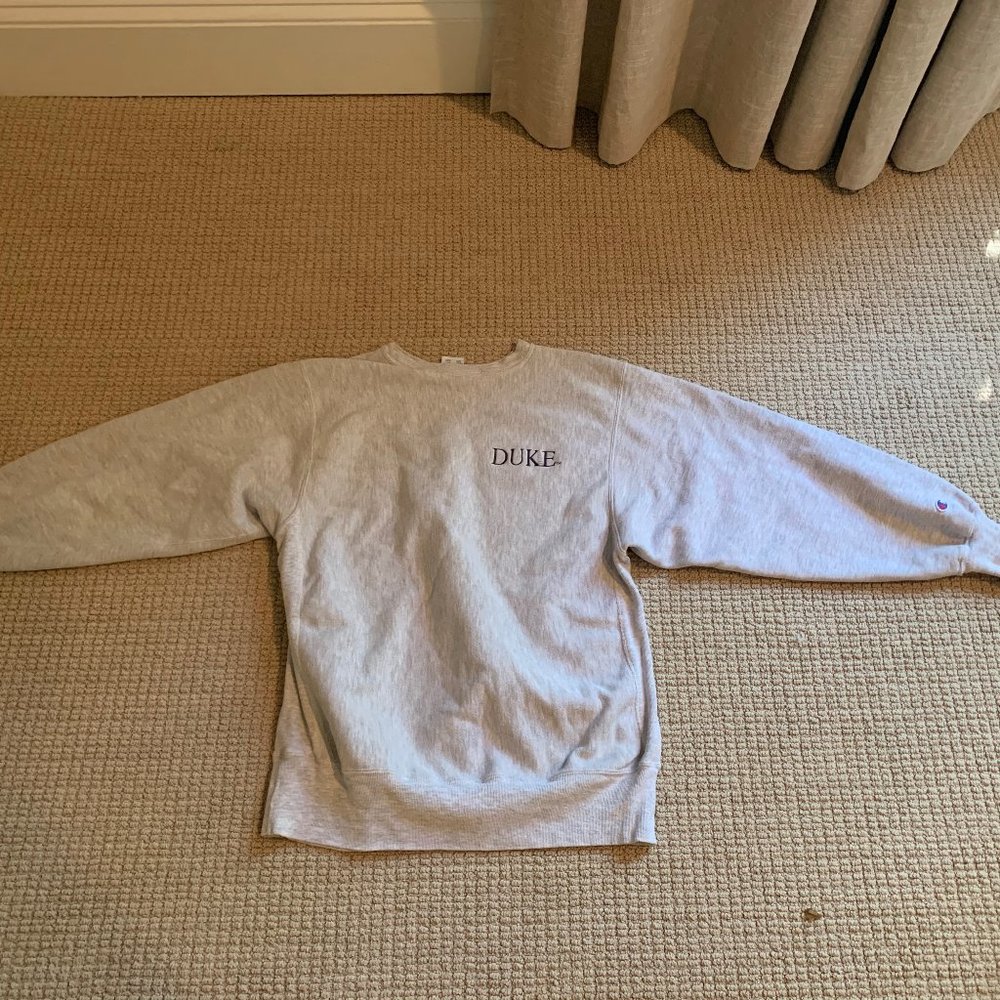 DUKE VINTAGE EXTRA LARGE CHAMPION SWEATSHIRT